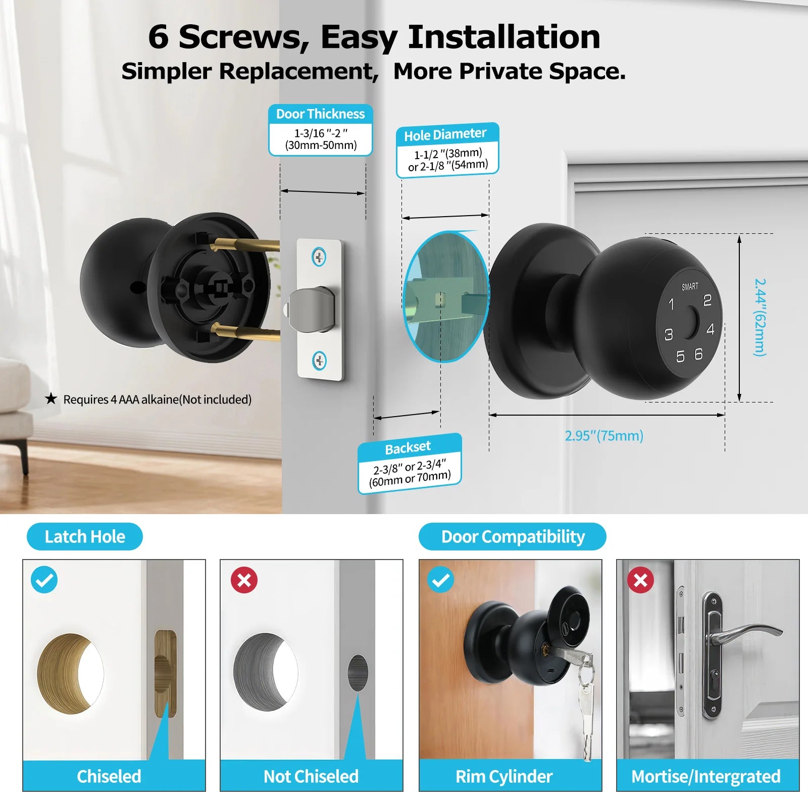 Viladepot Smart Fingerprint Lock